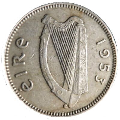 Eire 1953 Threepence