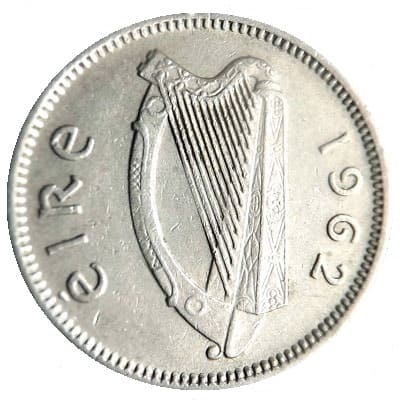 Eire 1962 Threepence