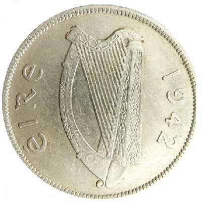 Eire 1942 Sixpence