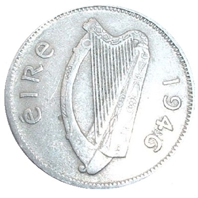 Eire 1946 Sixpence
