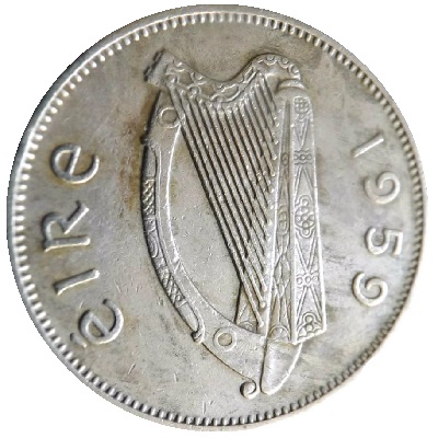 Eire 1959 Sixpence
