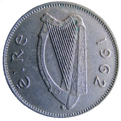 Eire 1962 Sixpence