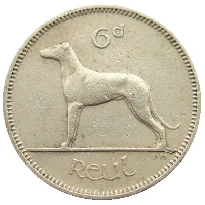 Irish 1963 Sixpence Value