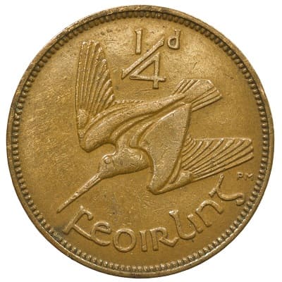 Irish 1933 Farthing Value