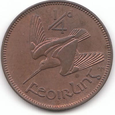 Irish 1935 Farthing Value