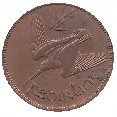 Irish 1937 Farthing Value