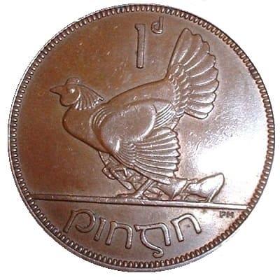 Irish 1931 Penny Value