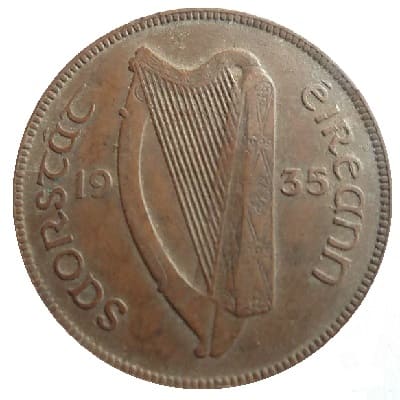 Irish Free State 1935 Penny