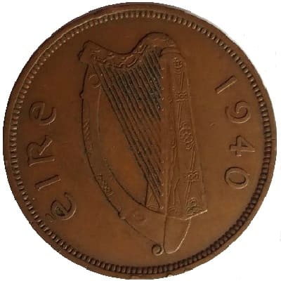 Irish Republic 1940 Penny