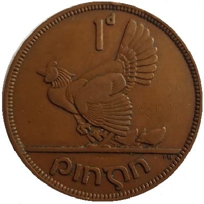 Irish 1940 Penny Value
