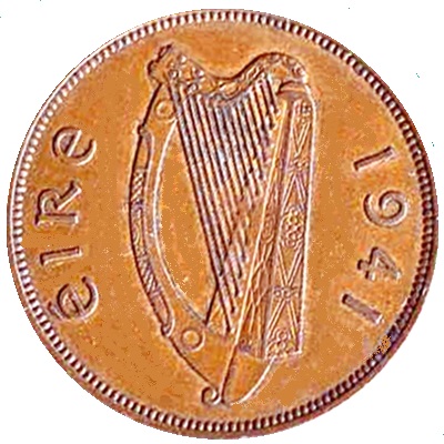 Irish Republic 1941 Penny