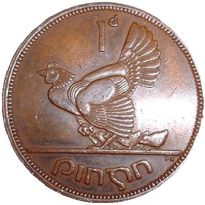 Irish 1942 Penny Value