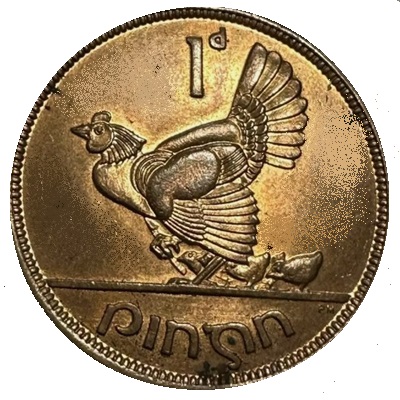 Irish 1943 Penny Value