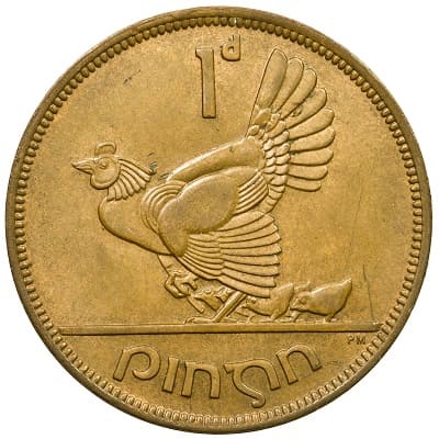 Irish 1946 Penny Value