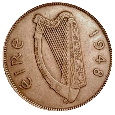 Irish Republic 1948 Penny