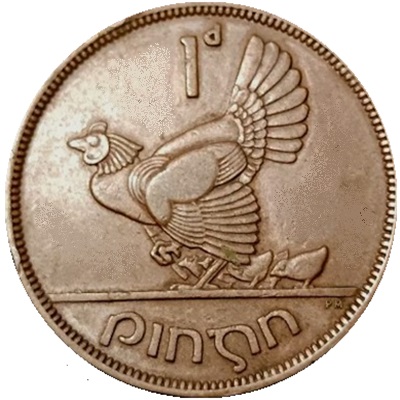 Irish 1948 Penny Value