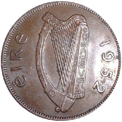 Irish Republic 1952 Penny