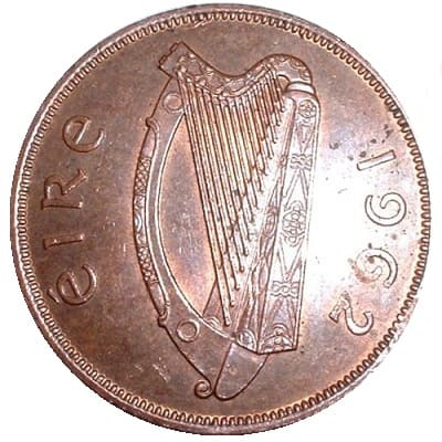 Irish Republic 1962 Penny