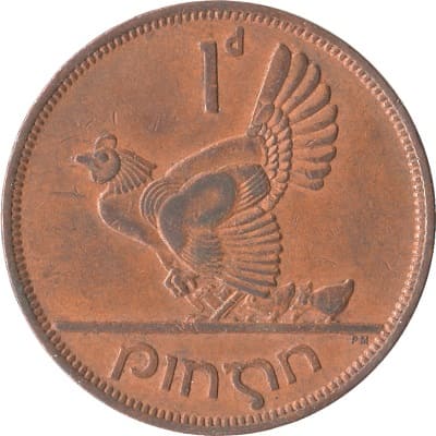 Irish 1963 Penny Value