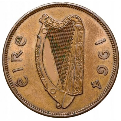 Irish Republic 1964 Penny