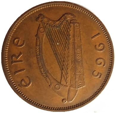 Irish Republic 1965 Penny