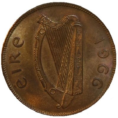 Irish Republic 1966 Penny