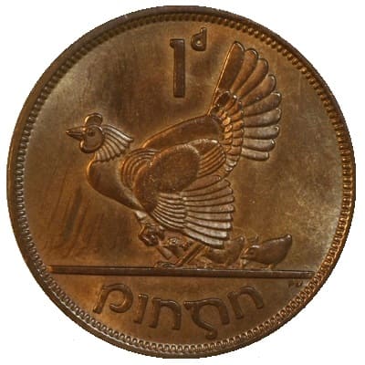 Irish 1966 Penny Value