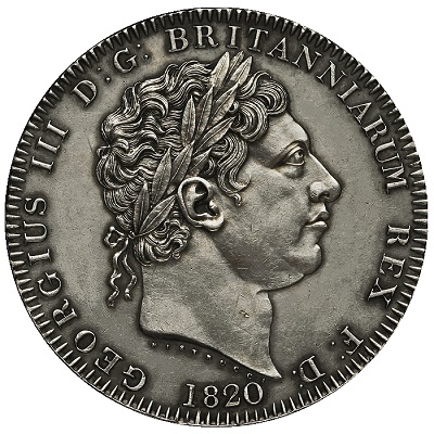 UK 1820 Crown Value