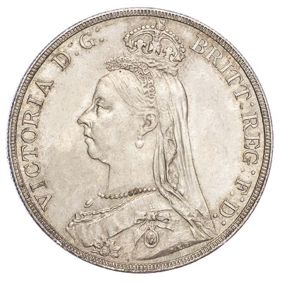 UK 1889 Crown Value