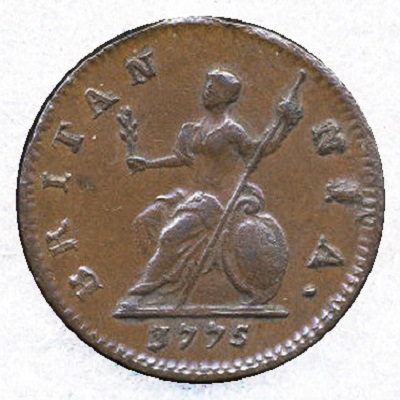 UK Farthing 1775 Value