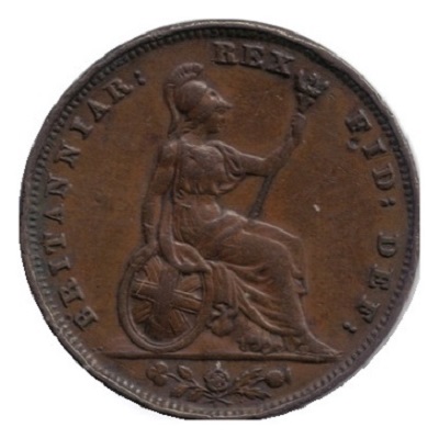 1828 UK Farthing Value