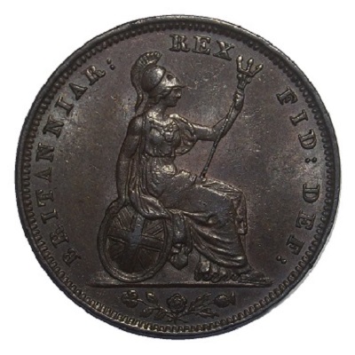 1829 UK Farthing Value
