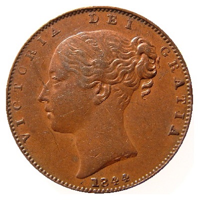 Farthing 1844 Value