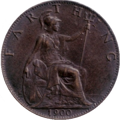 UK Farthing 1900 Value