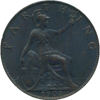 UK Farthing 1901 Value
