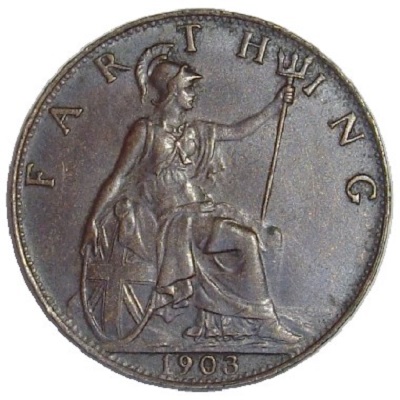 UK Farthing 1903 Value
