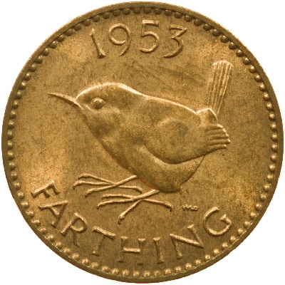 UK Farthing 1953 Value