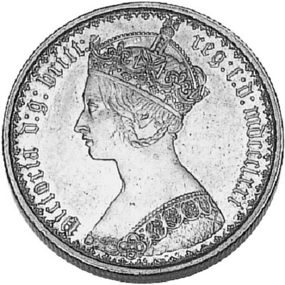 1869 UK Florin | 1869 two-shilling piece