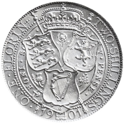 UK Florin 1901 Value