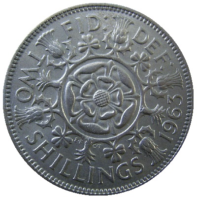 UK Florin 1963 Value