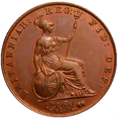 UK Halfpenny 1846 Value