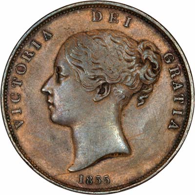 Penny 1855 Value