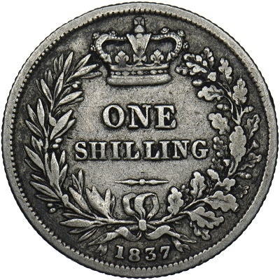 UK Shilling 1837 Value