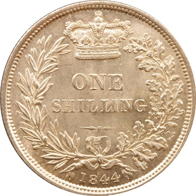 UK Shilling 1844 Value