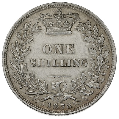 UK Shilling 1878 Value