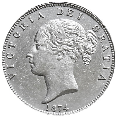Sixpence 1874 Value