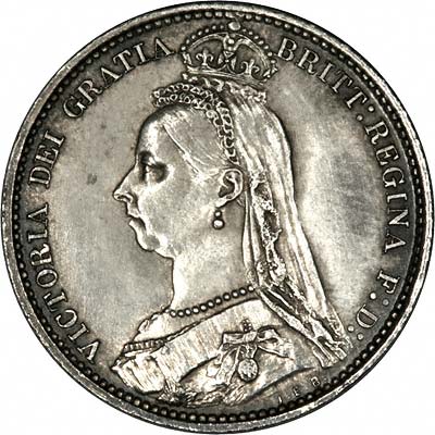 Sixpence 1887 Value