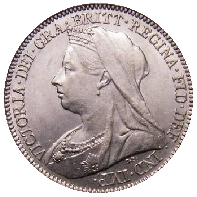 Sixpence 1895 Value