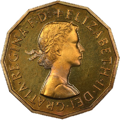 Threepence 1961 Value