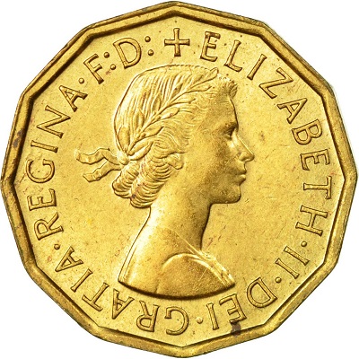 Threepence 1965 Value